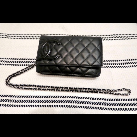 CHANEL Handbags - SOLD ‼️ Chanel black Cambon WOC